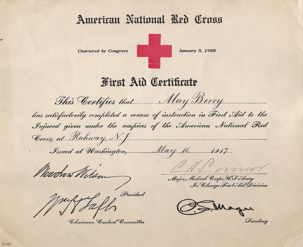 Vintage ambulance with Red Cross symbol