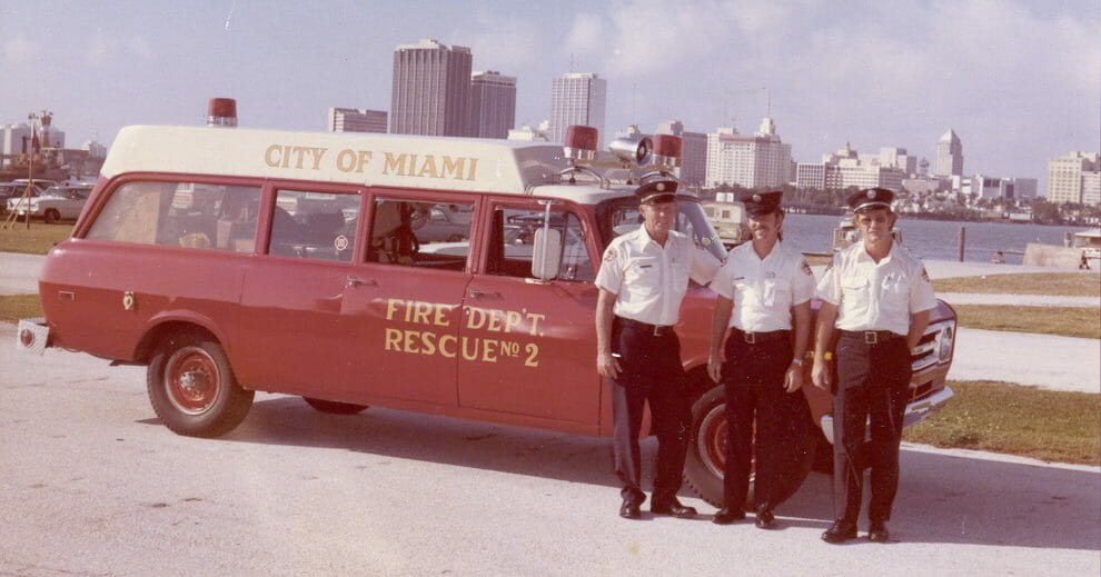Dr. Eugene Nagel and early Miami paramedics