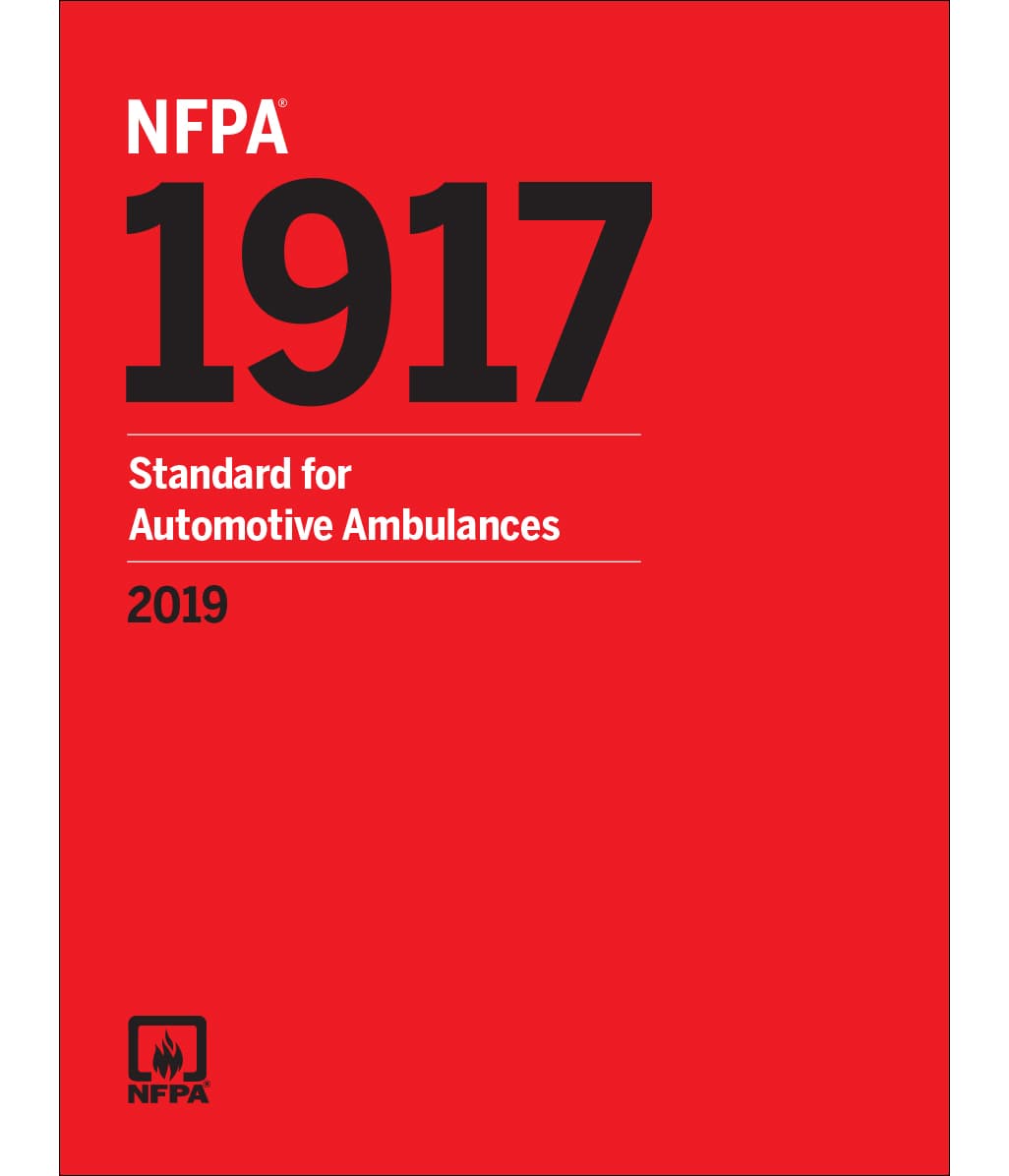 NFPA 1917 Standard Cover