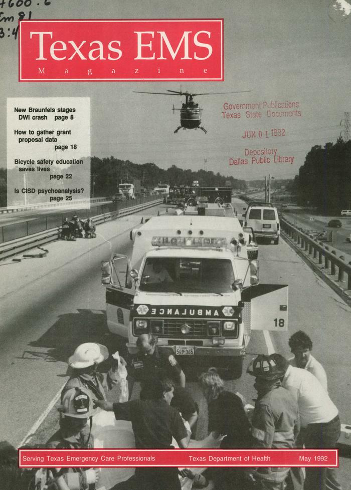 Texas EMS Magazine cover