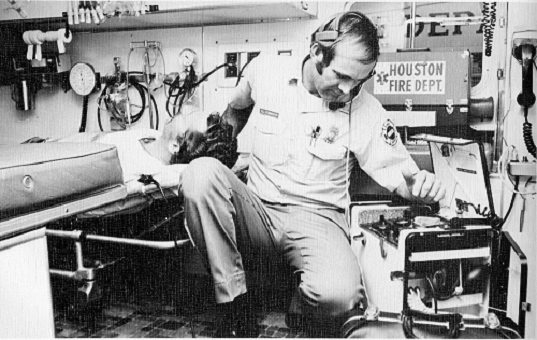 Early Houston EMS paramedics