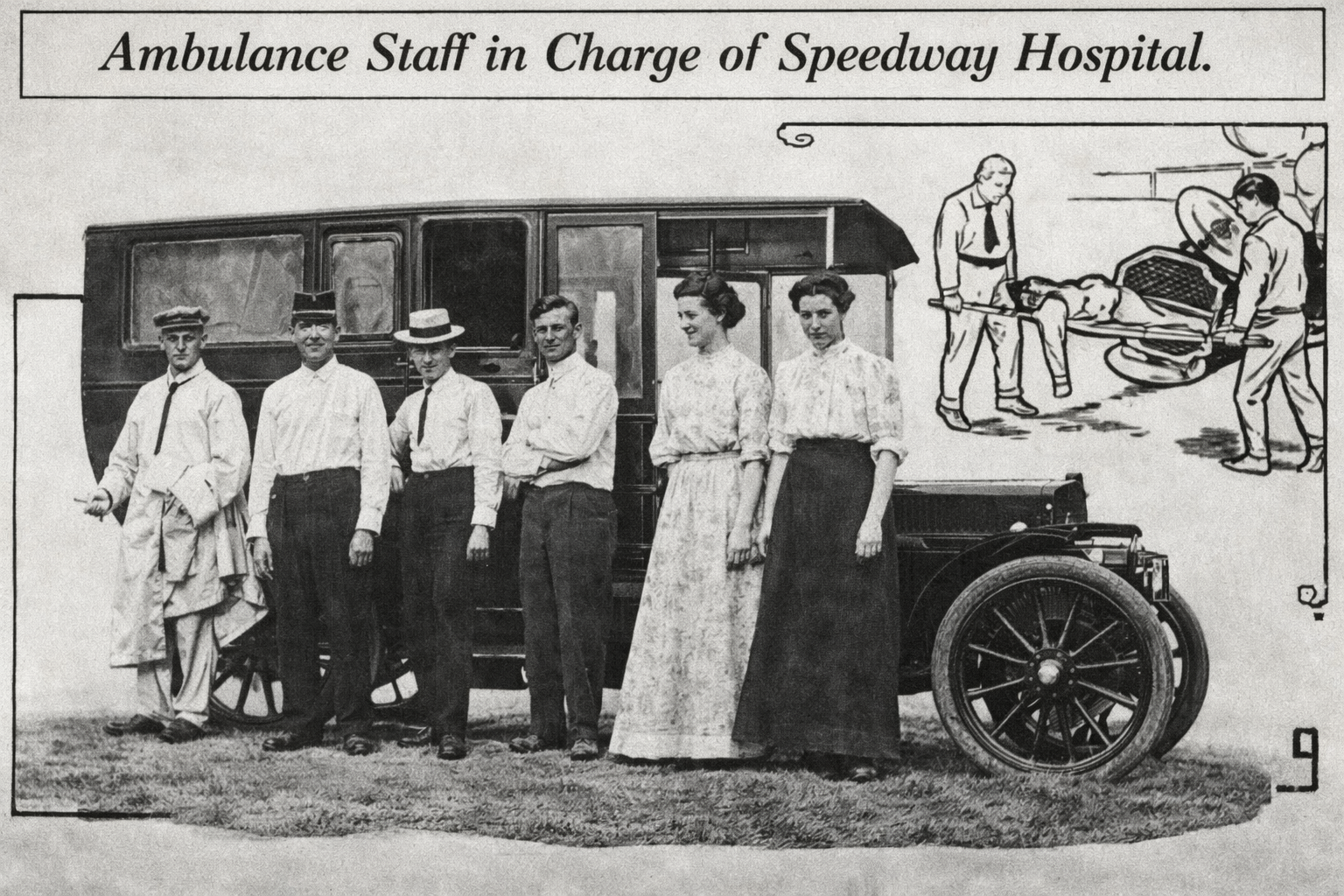 1909 Indianapolis Motor Speedway Ambulance