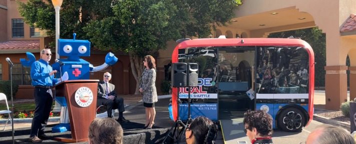 RoboRide Autonomous Medical Shuttle